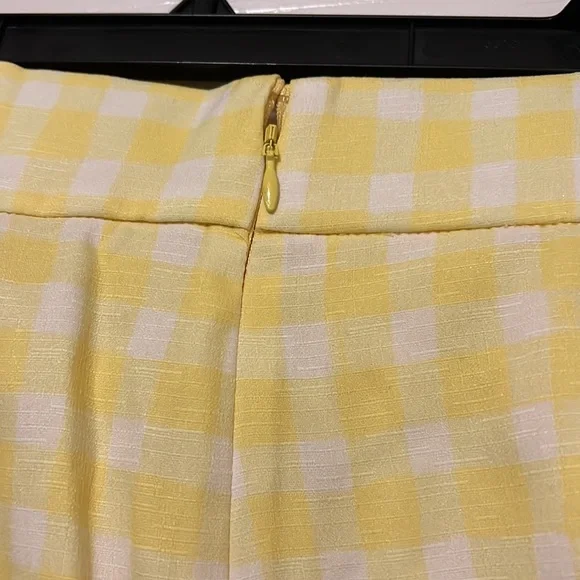 NWT Anthropologie Hutch Pleated Gingham Shorts - Picture 9 of 13